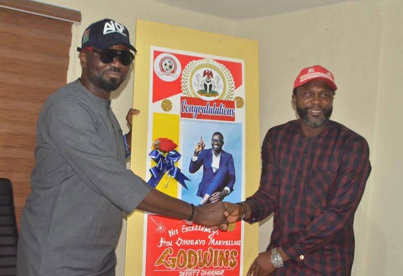 *SPORTS*: *Omobayo* *Pledges* *Support* *For* *Edo* *Football* *Association*  ...says sports catalyst for societal development 