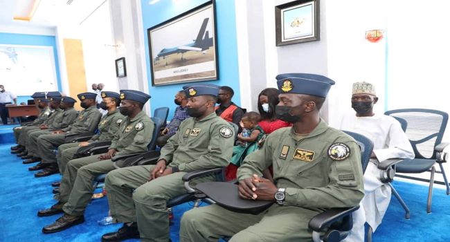 Counter-Terrorism: NAF ‘wings’ 4 pilots, 12 UAV operators