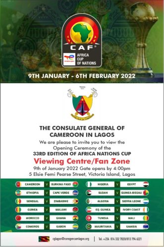 AFCON’s opener: Cameroon, Burkina Faso envoys applaud players, officials